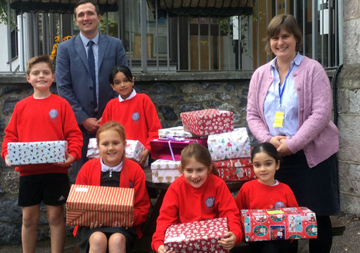 Pupils and staff at Ilsham C of E Academy support children’s charity this Christmas