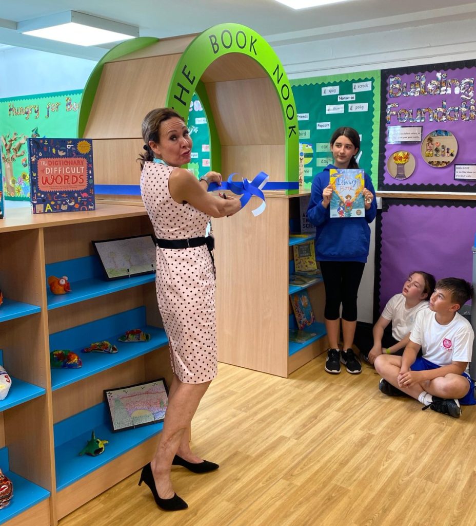 New Library opens at All Saints Marsh C of E Academy