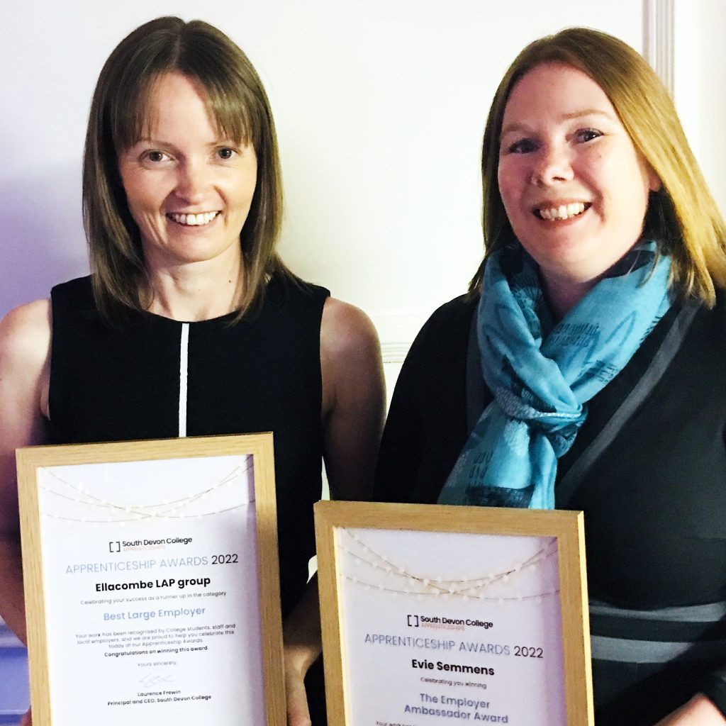Ellacombe C of E Academy’s dedication to staff recognised at the South Devon College Apprenticeship Awards